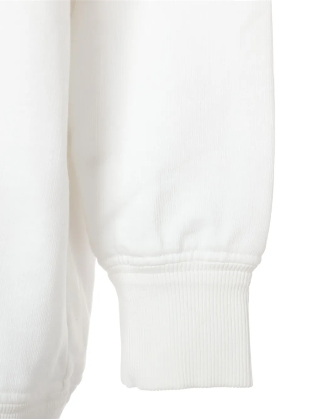 Pre-owned Prada 2021 Logo-pirint Sweatshirt In White