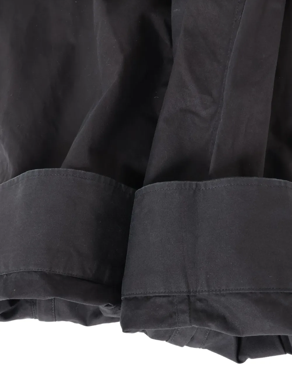 Pre-owned Balenciaga 2022 Fifted-collar Shirt In Black