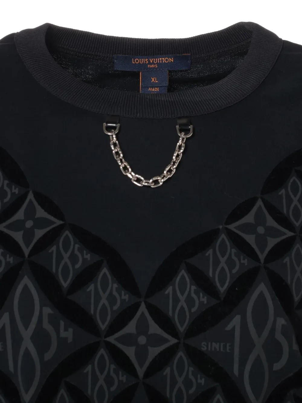 Pre-owned Louis Vuitton Since 1854 Monogram T-shirt In Black