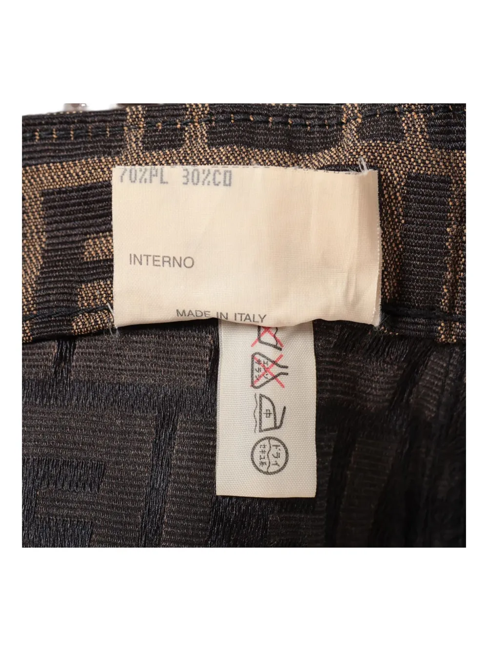 Fendi Pre-Owned 1970s shorts met Zucca-print - Bruin