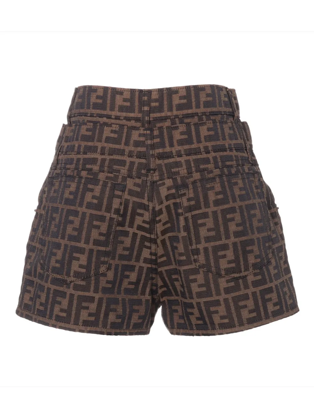 Fendi Pre-Owned 1970s Zucca-print shorts | Image 2