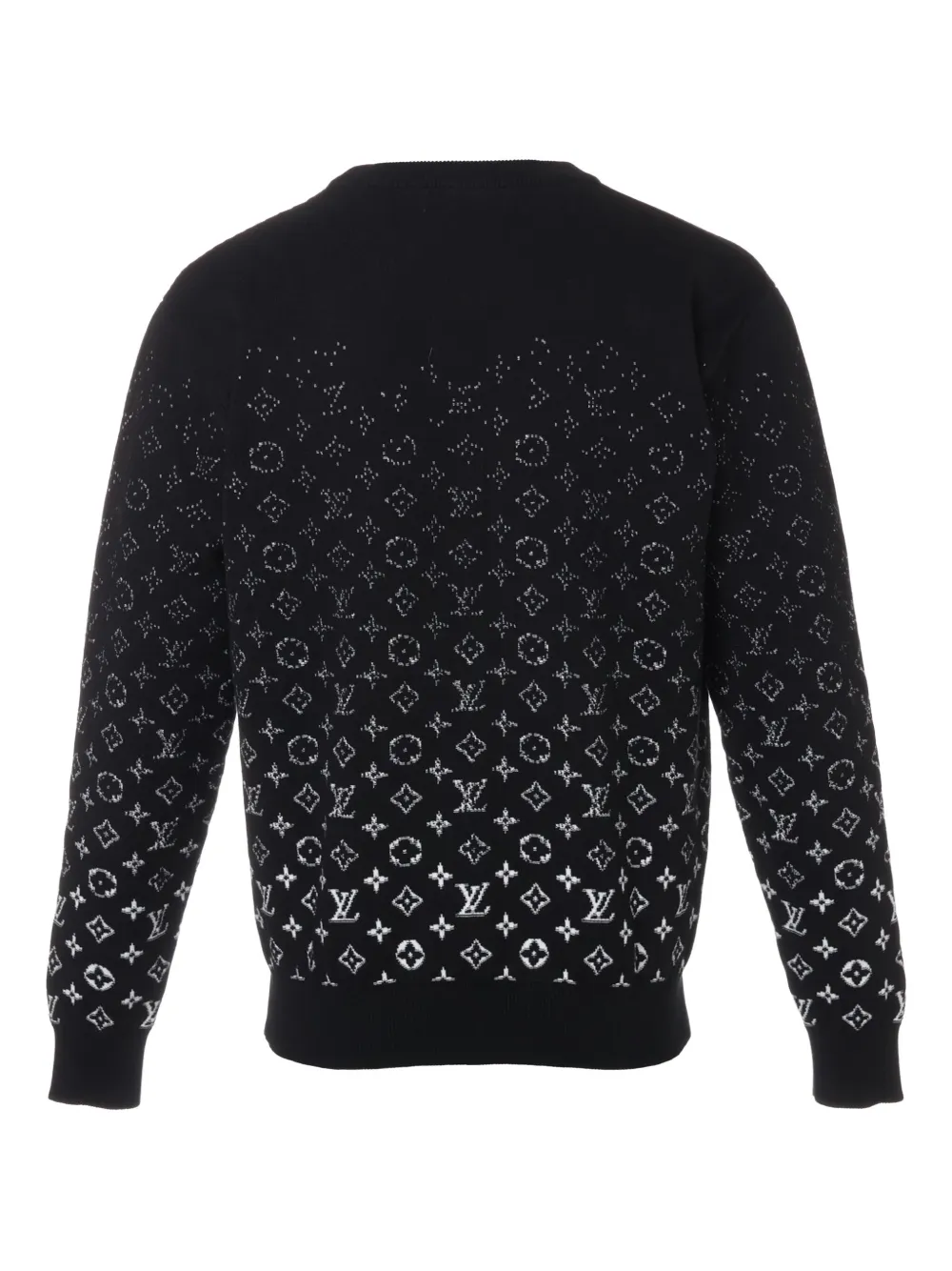 Louis Vuitton Pre-Owned 2024 Monogram-jacquard jumper | Women | Image 2