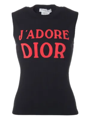 Pre-Owned Christian Dior Tops | J'adore Dior Shirt | FARFETCH US