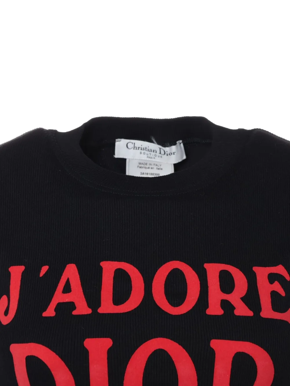 Christian Dior J'ADORE DIOR 黒 長袖 INTO · INTO