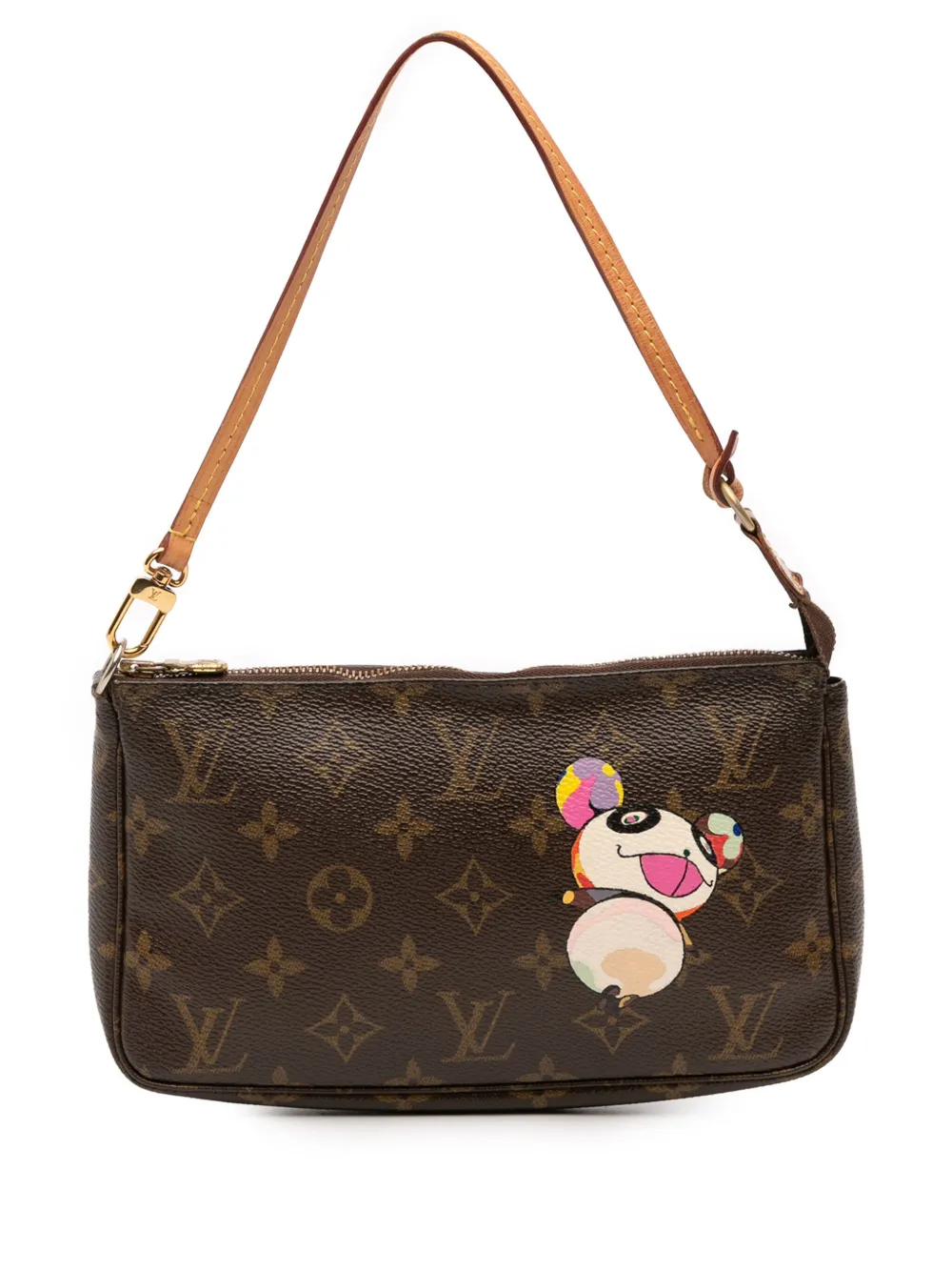 Louis Vuitton Pre-Owned x Takashi Murakami 2004 モノグラム パンダ ポシェット Louis Vuitton Pre-Owned x Takashi Murakami 2004 モノグラム パンダ ポシェット