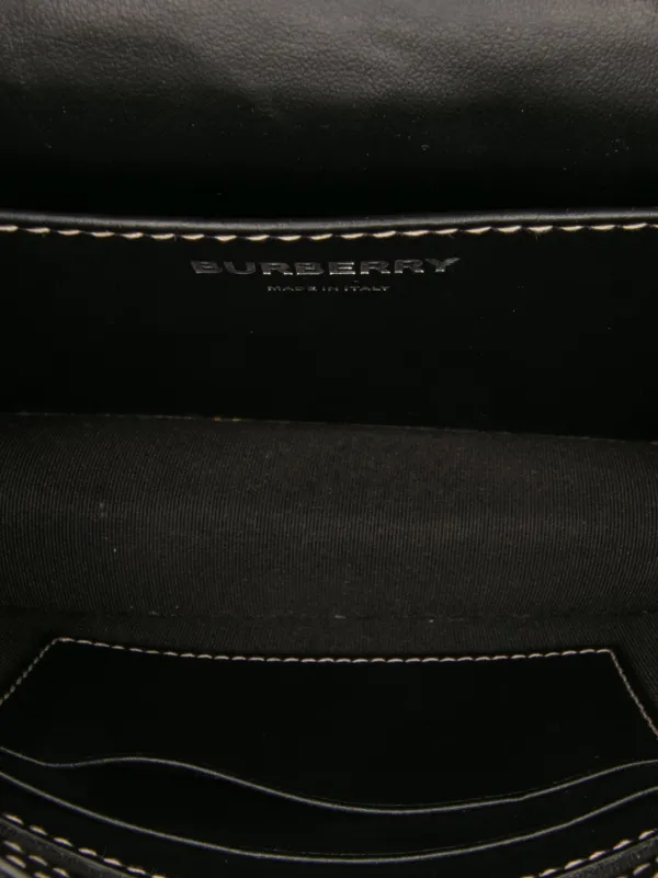 Burberry Pre-Owned 2016-2025 Canvas Horseferry Note Crossbody Bag