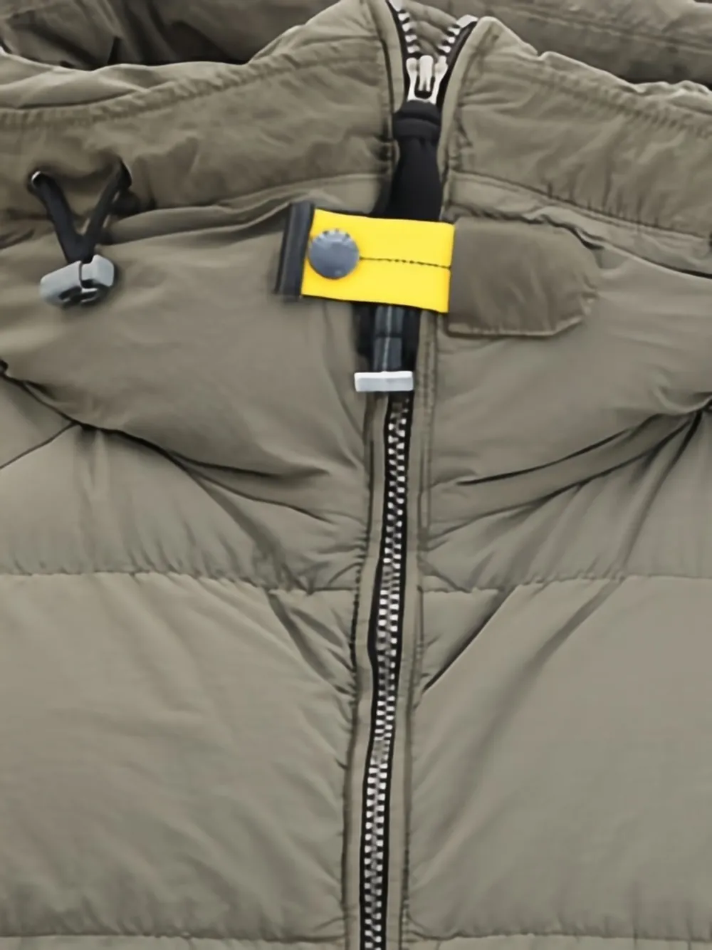 Parajumpers Hooded Quilted Jacket In Green