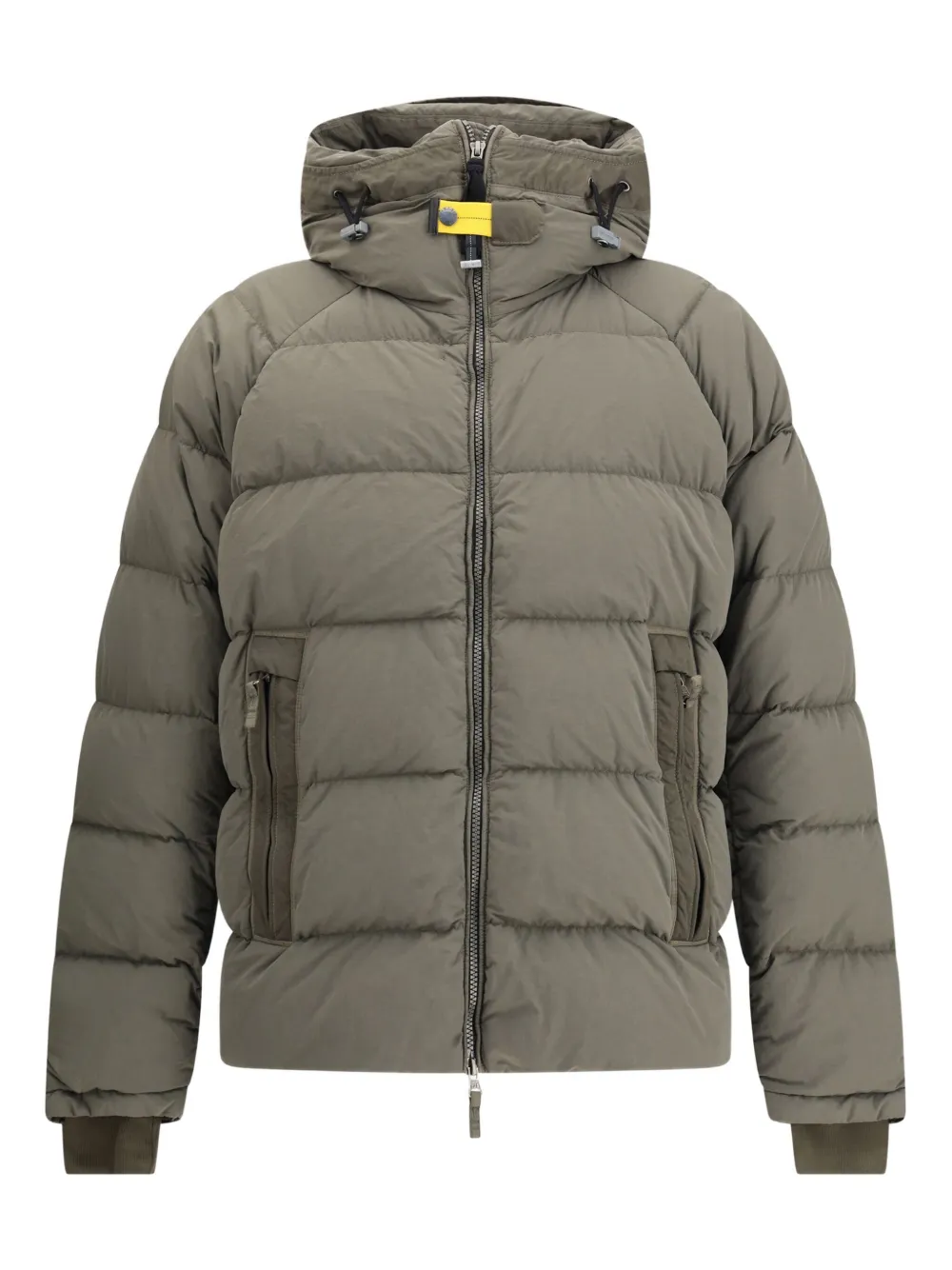 Parajumpers Hooded Quilted Jacket In Green