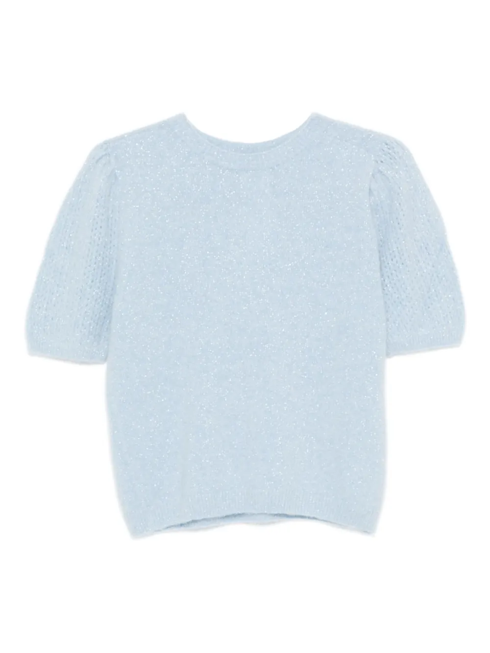 Liu •jo Crew-neck Sweater In Blue