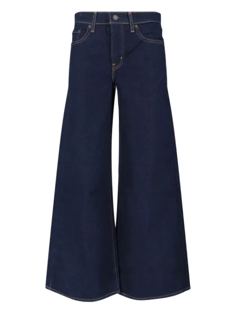 Levi's cotton wide-leg jeans 