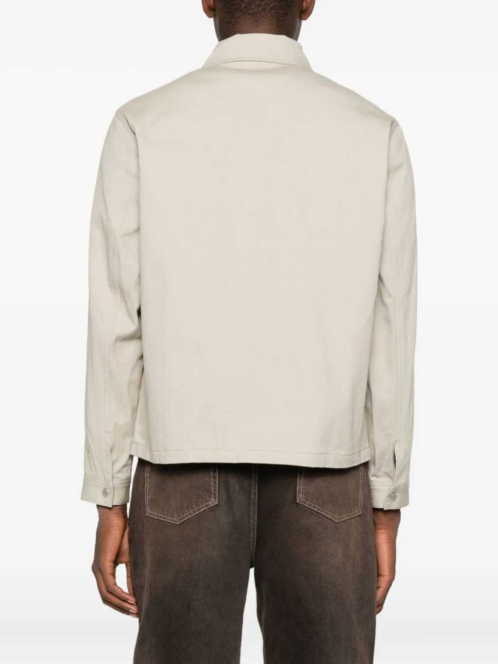 Carrer Katoenen shirtjack Beige