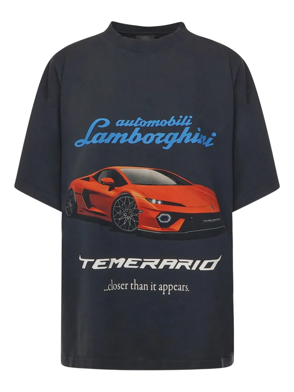 Balenciaga logo-print T-shirt | Black | Image 1