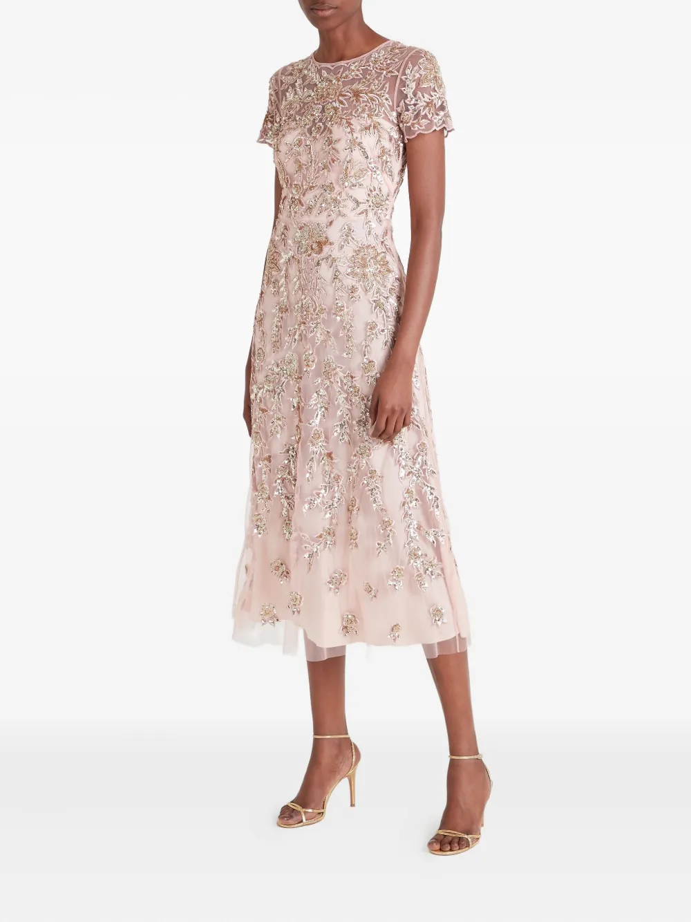 Temperley London Genevieve jurk Roze