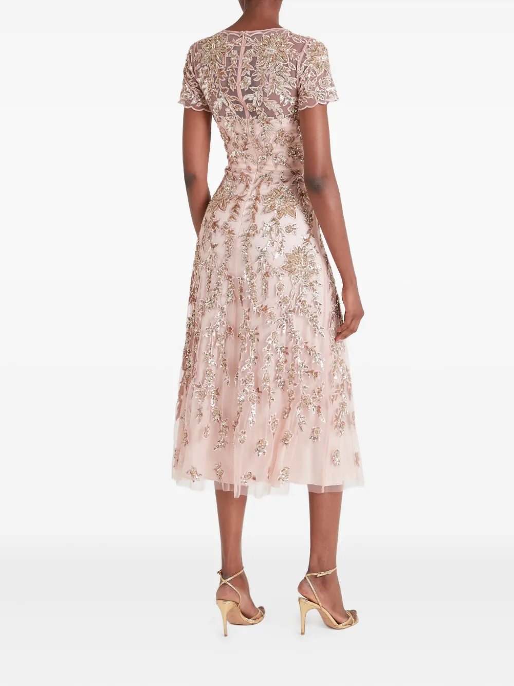 Temperley London Genevieve jurk Roze