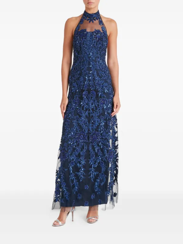 Temperley London Genevieve Gown Dress | Blue | FARFETCH Temperley London Genevieve Gown Dress | Blue | FARFETCH