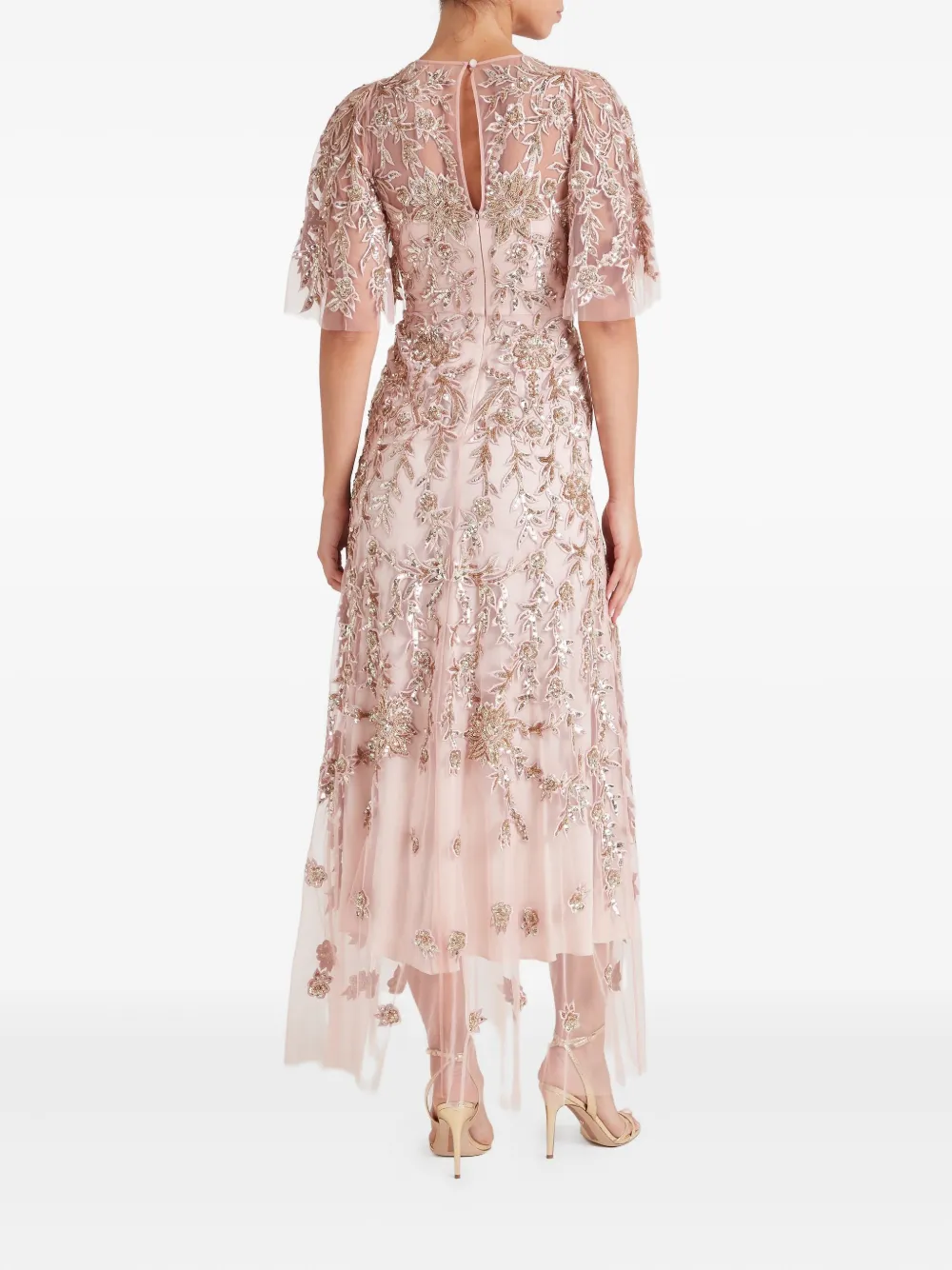 Temperley London Genevieve jurk Roze