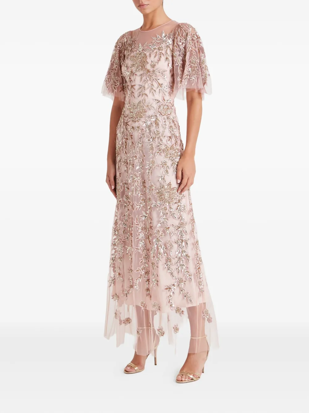 Temperley London Genevieve jurk Roze
