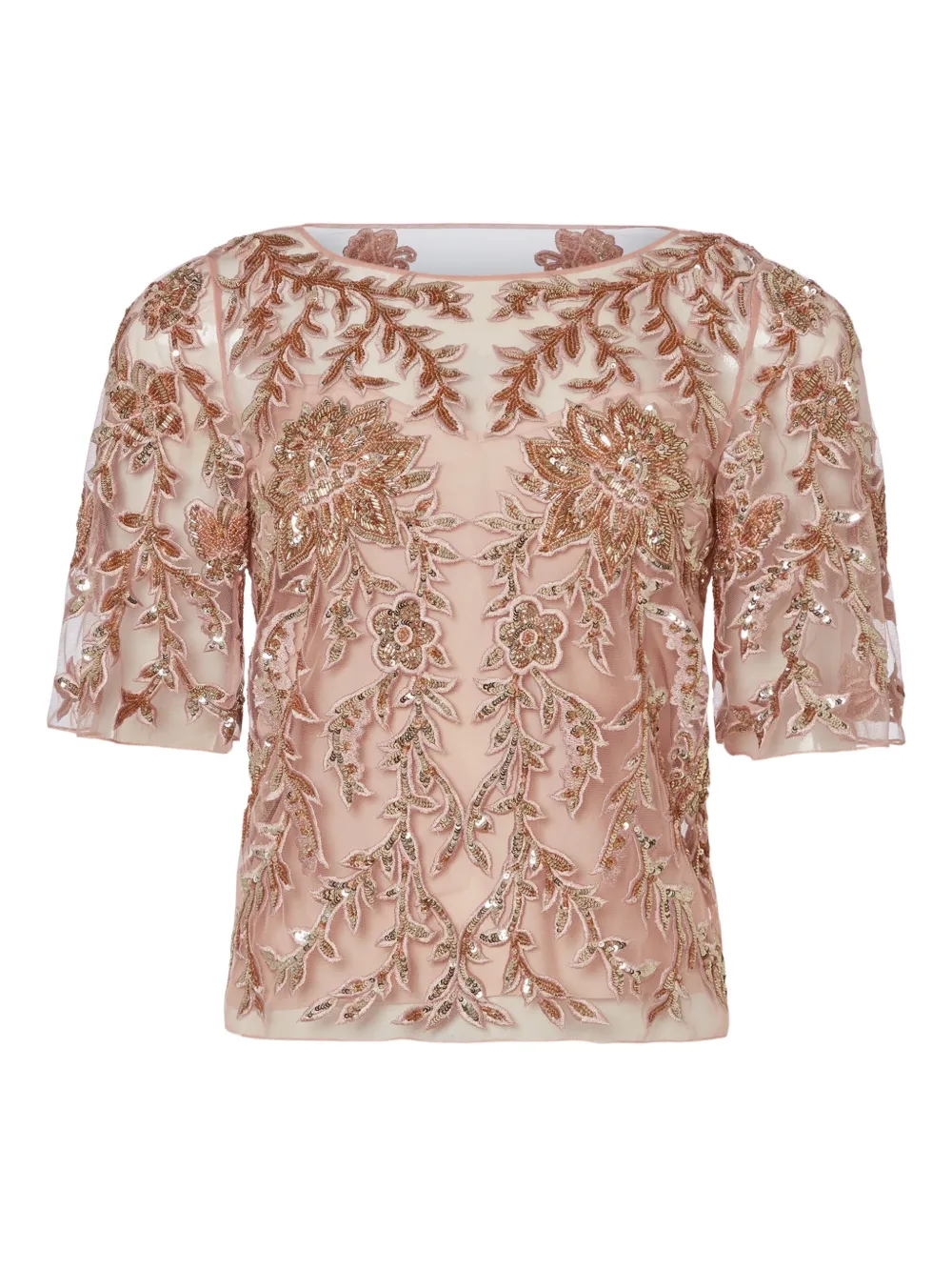 Temperley London Genevieve floral top | Pink | Image 1
