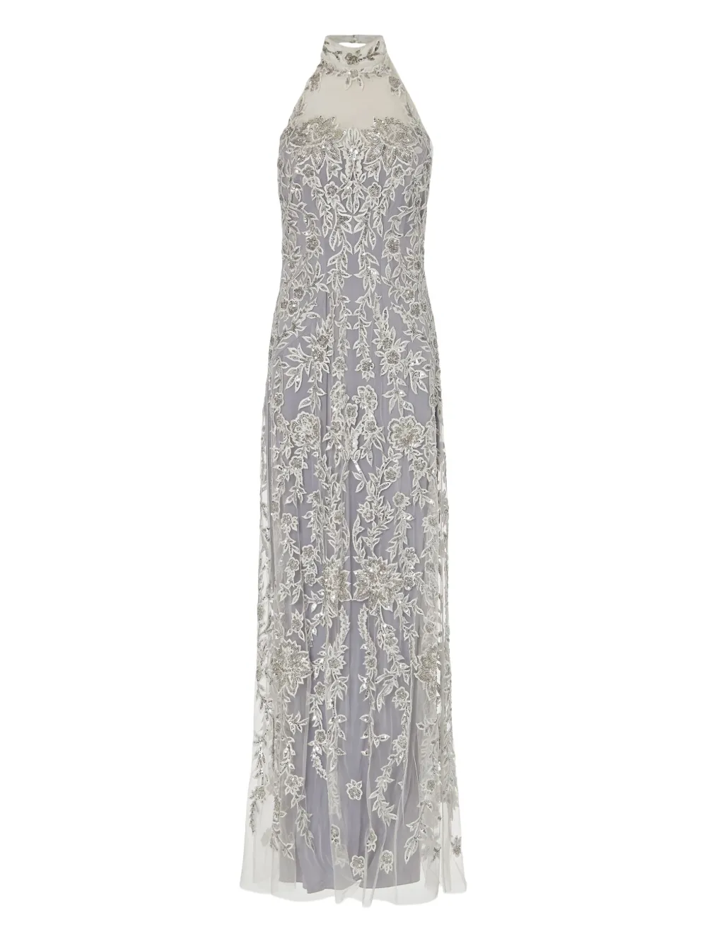 Temperley London Genevieve gown dress - シルバートーン Temperley London Genevieve gown dress - シルバートーン