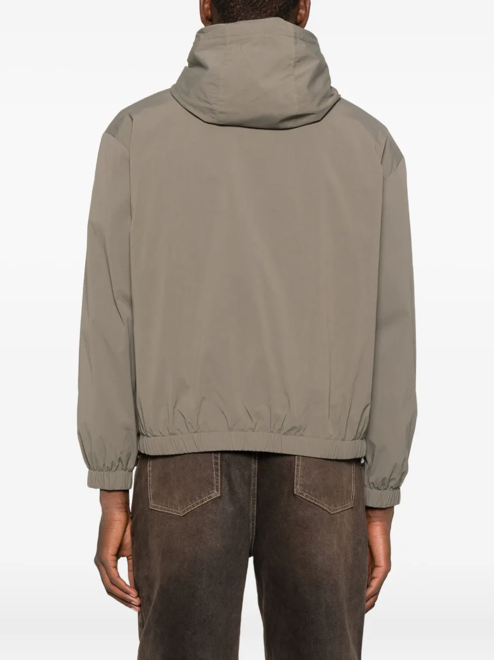 Carrer Windjack met capuchon Bruin