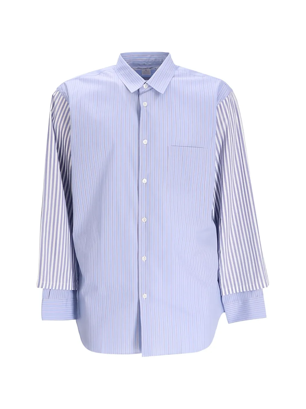 Comme Des Garçons striped shirt - Blu