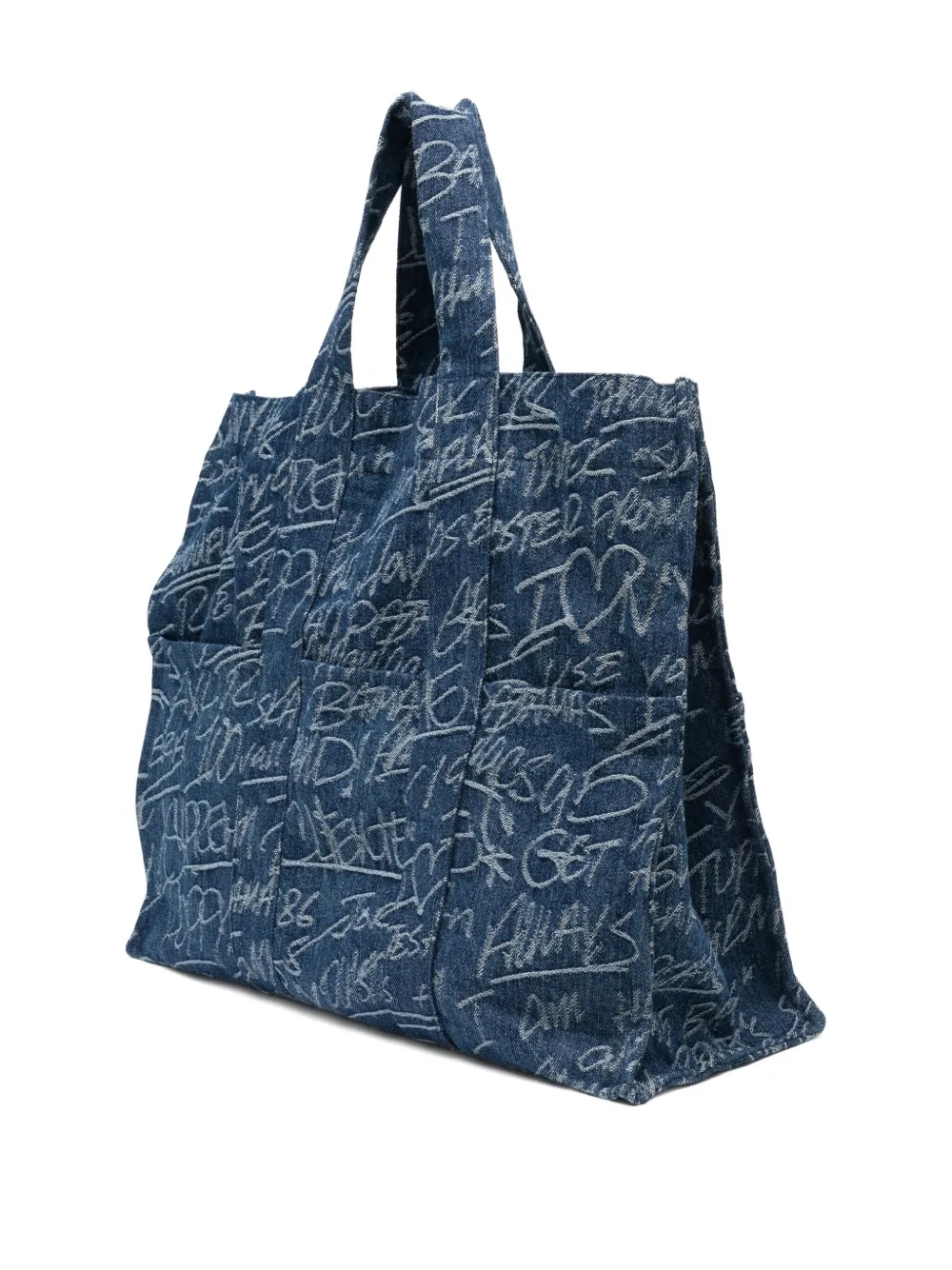  Sky High Farm Logo Tote Bag - Blue 