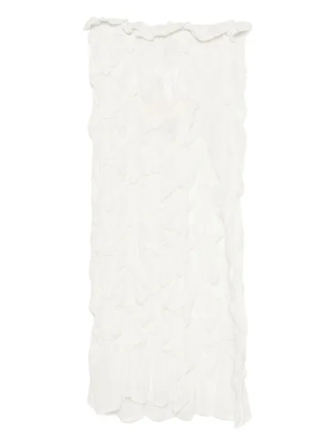 RÓISÍN PIERCE asymmetric hem skirt