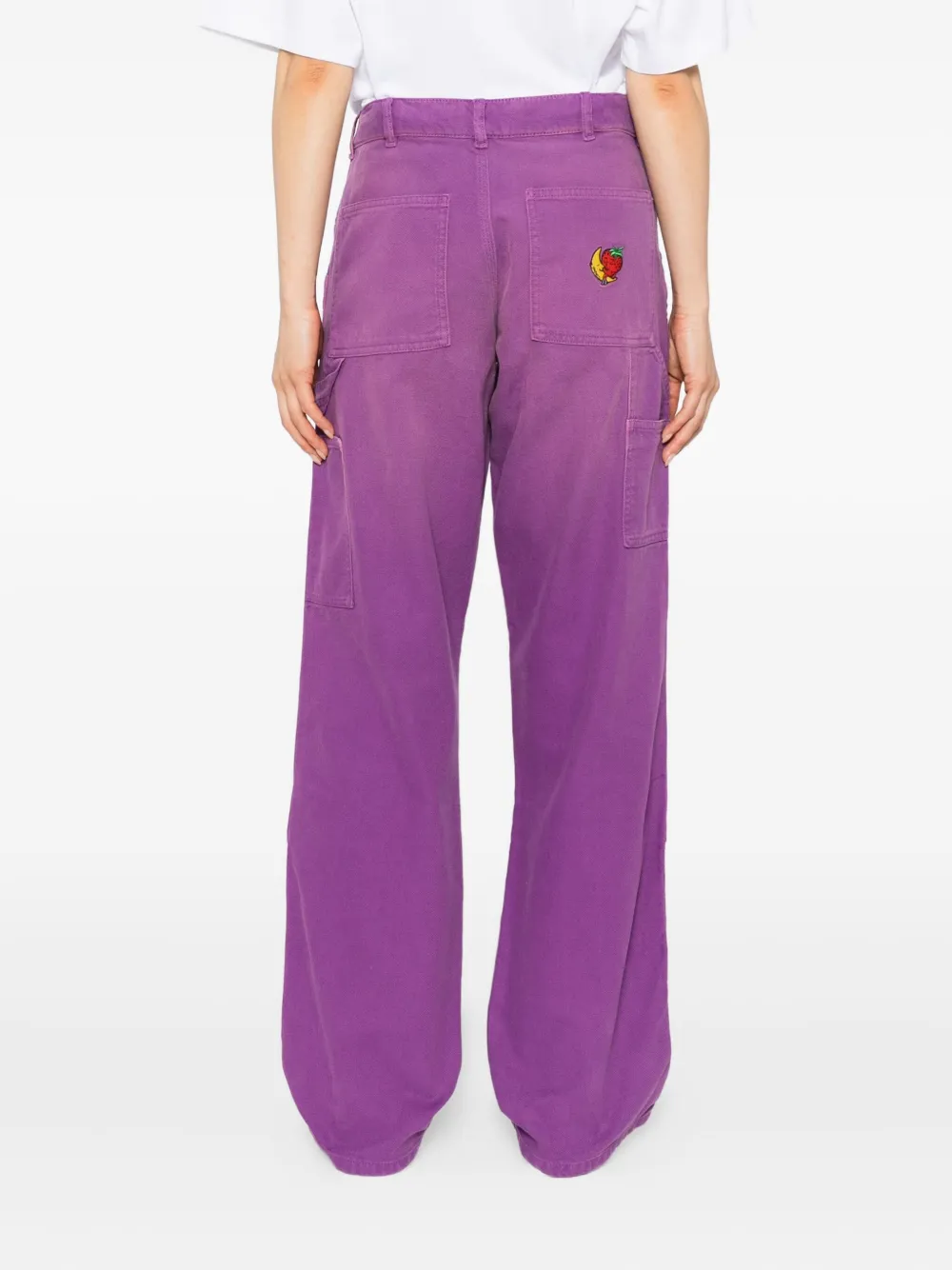 Sky High Farm Angry straight jeans Paars