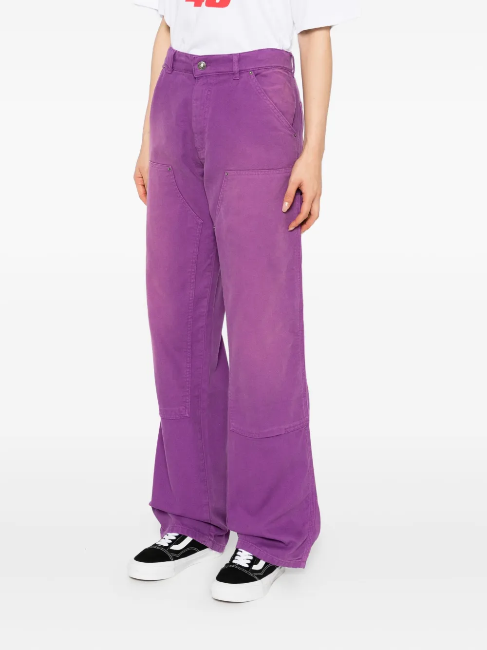 Sky High Farm Angry straight jeans Paars