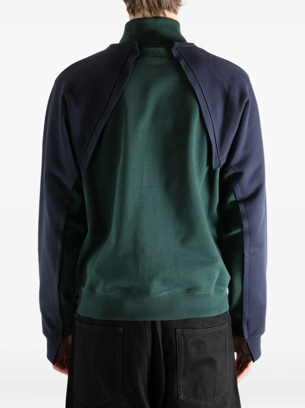 Vetements Zip-up Sweatshirt In Multi