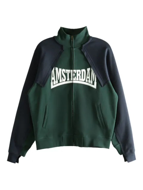 VETEMENTS zip-up sweatshirt 