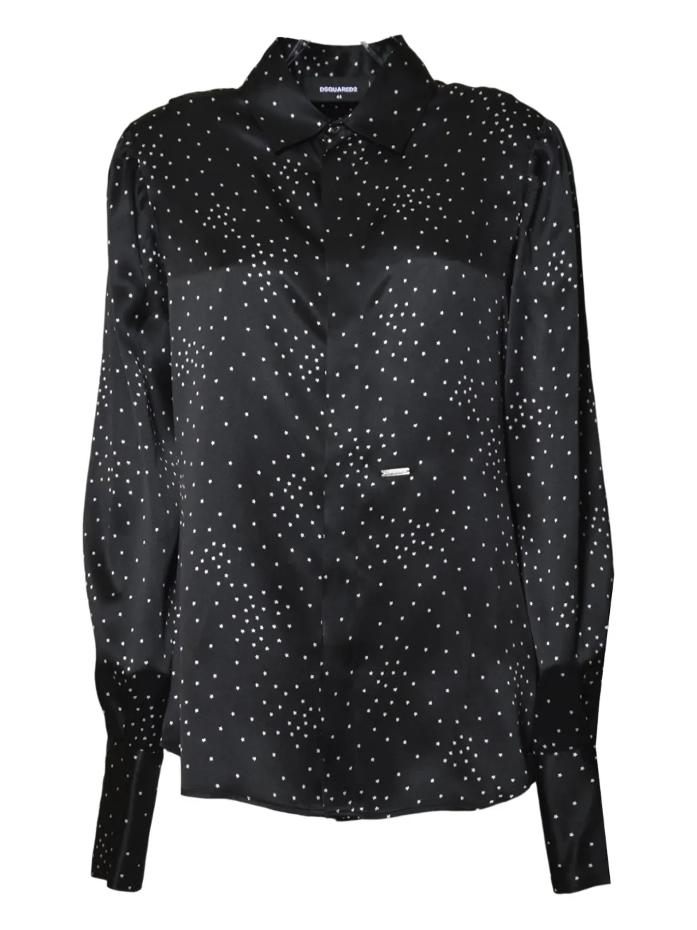 Dsquared2 Star-print Shirt In Black
