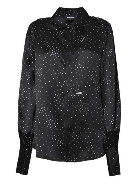DSQUARED2 camisa con estrellas estampadas