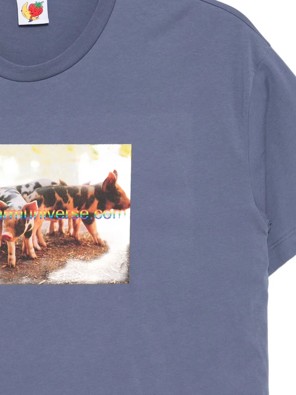 Sky High Farm Cotton T-shirt In Blue