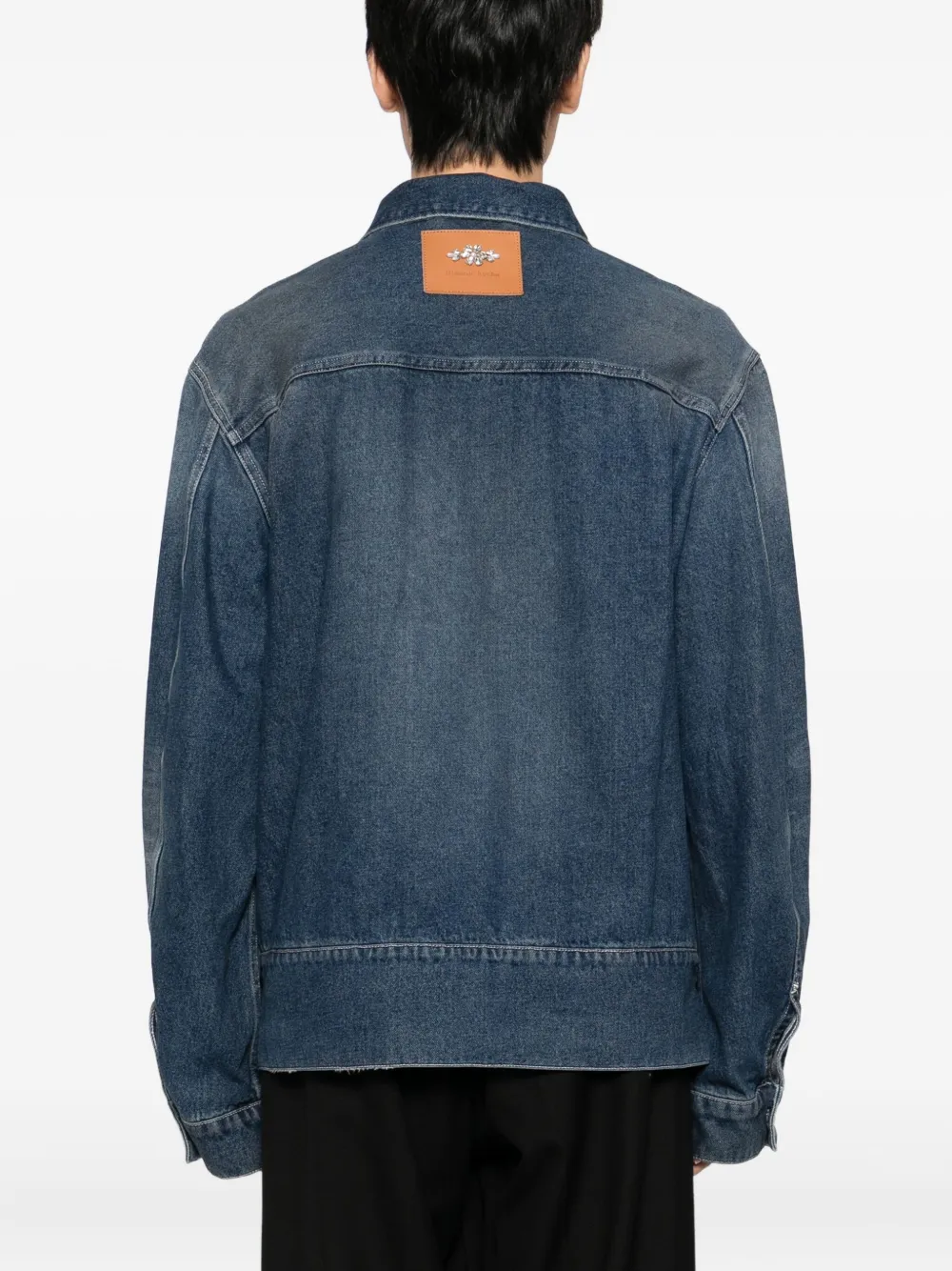 Simone Rocha Denim jack Blauw