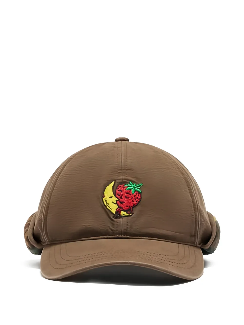 Sky High Farm gorra de béisbol bordada | marrón | Image 1