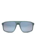 Tag Heuer Eyewear Bolide geometric-frame sunglasses - Blue