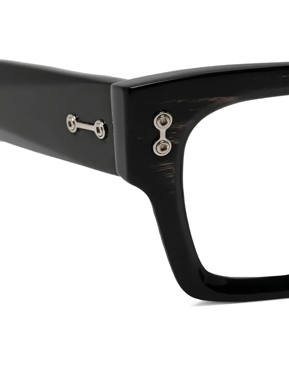  Akoni Square-frame Glasses - Black 