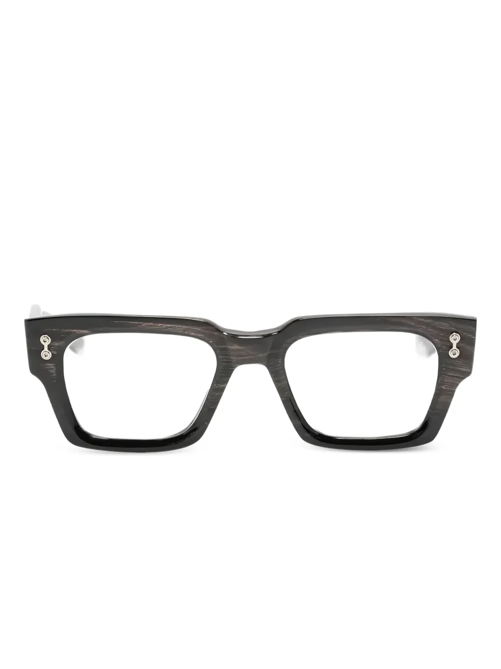 Akoni square-frame glasses | Black | Image 1