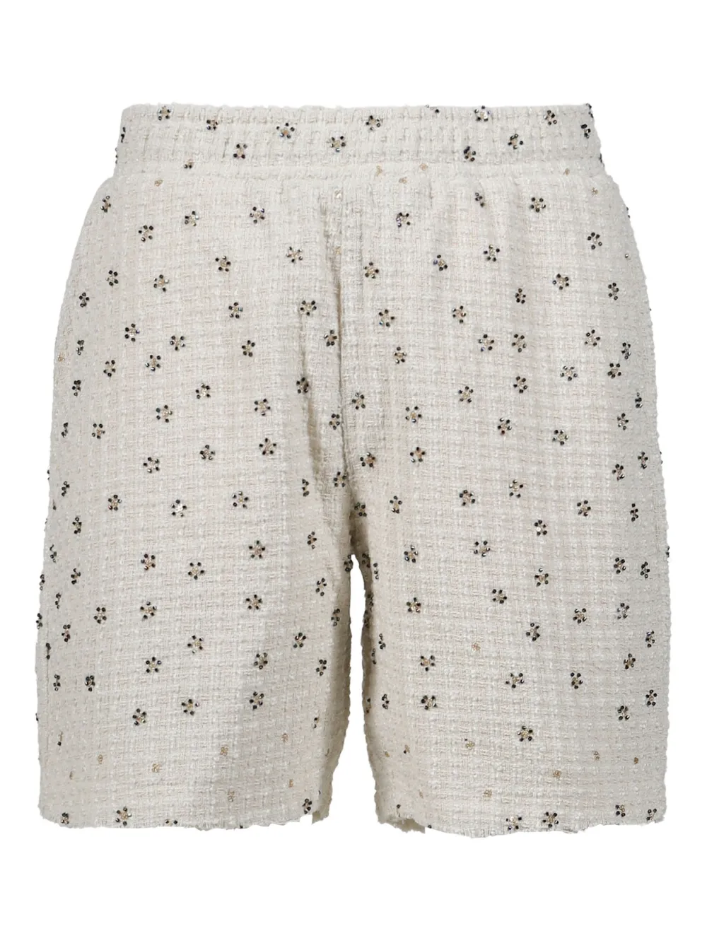 Honor The Gift floral-print elastic-waistband shorts | White | Image 1