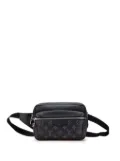 Louis Vuitton Pre-Owned 2019 Monogram Eclipse Outdoor Bumbag belt bag - Black