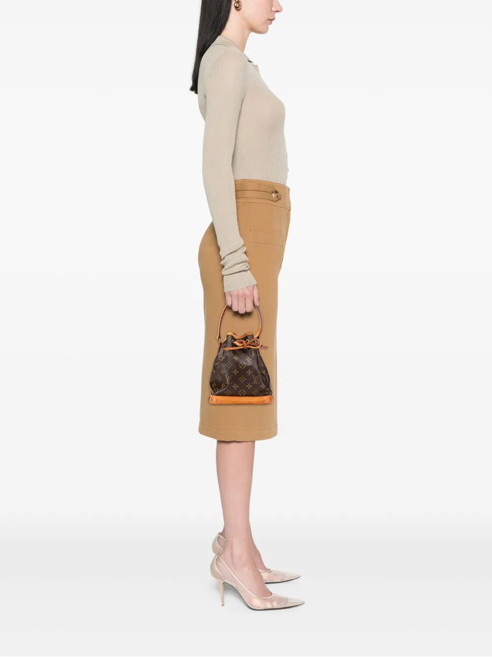 Louis Vuitton Pre-Owned 2004 Monogram Mini Noe bucket bag | Pre-Owned | Image 2