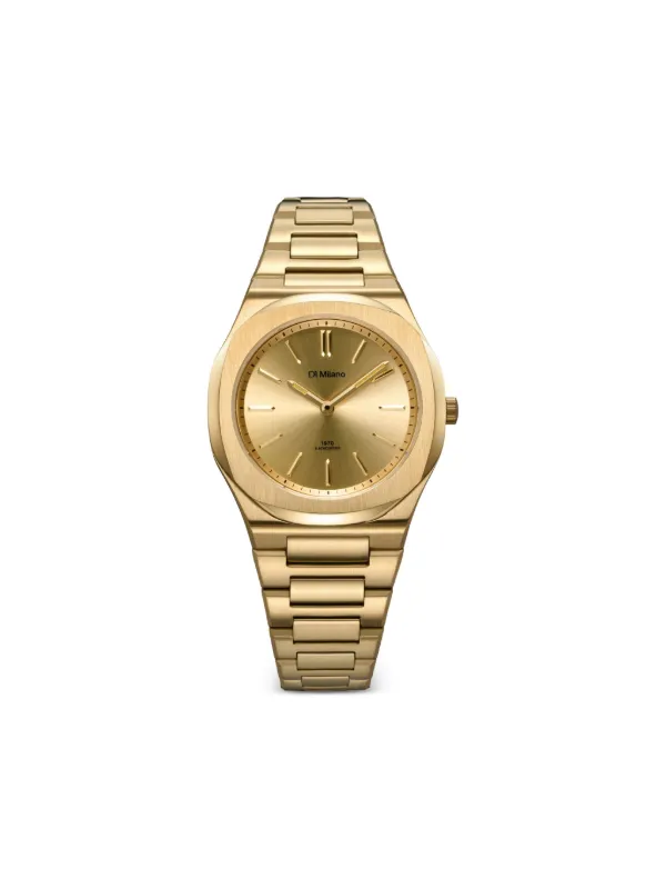 D1 Milano Ultra Thin 34mm Gold FARFETCH IN