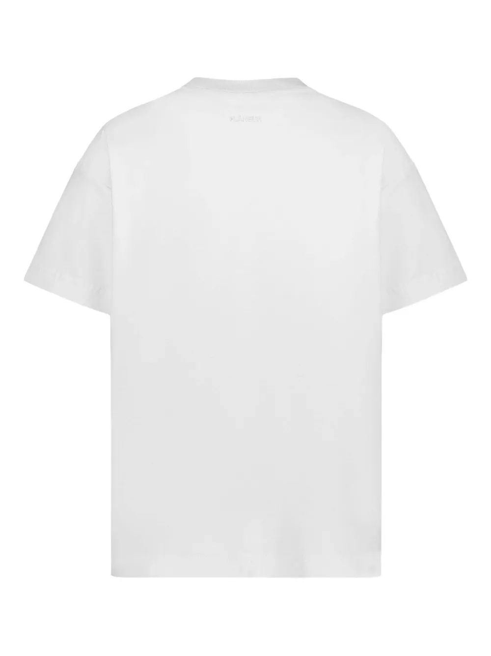 FLÂNEUR Zeppelin-logo T-shirt - Wit