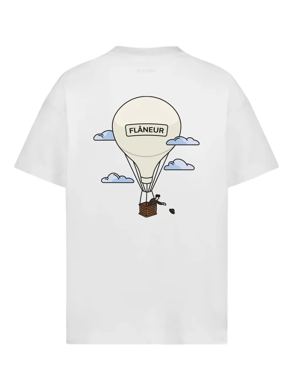 FLÂNEUR Aéronautique T-shirt - Wit