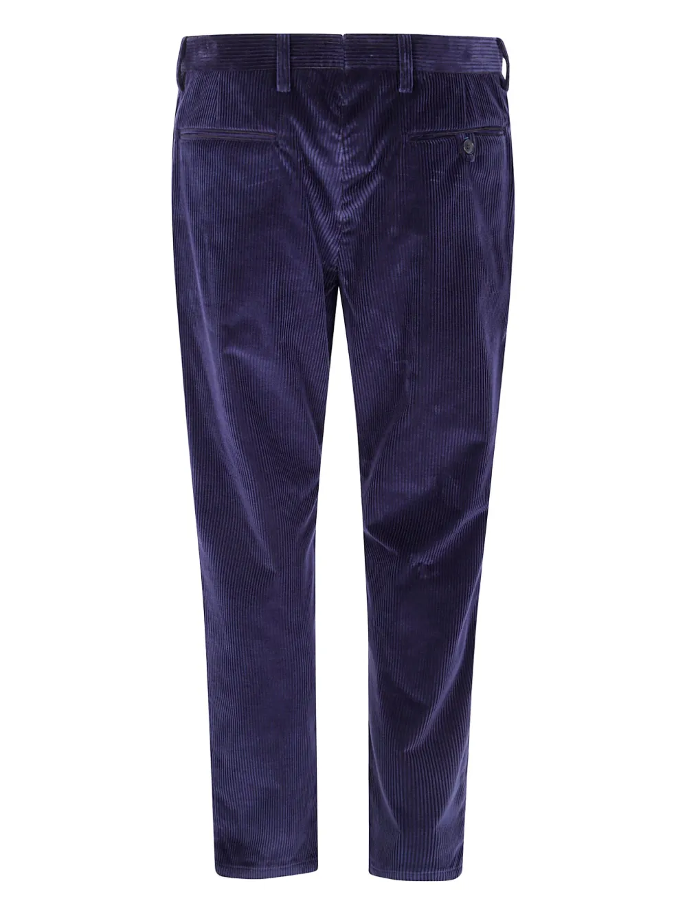 Paul Smith Belt Loop Casual Pants In Blue