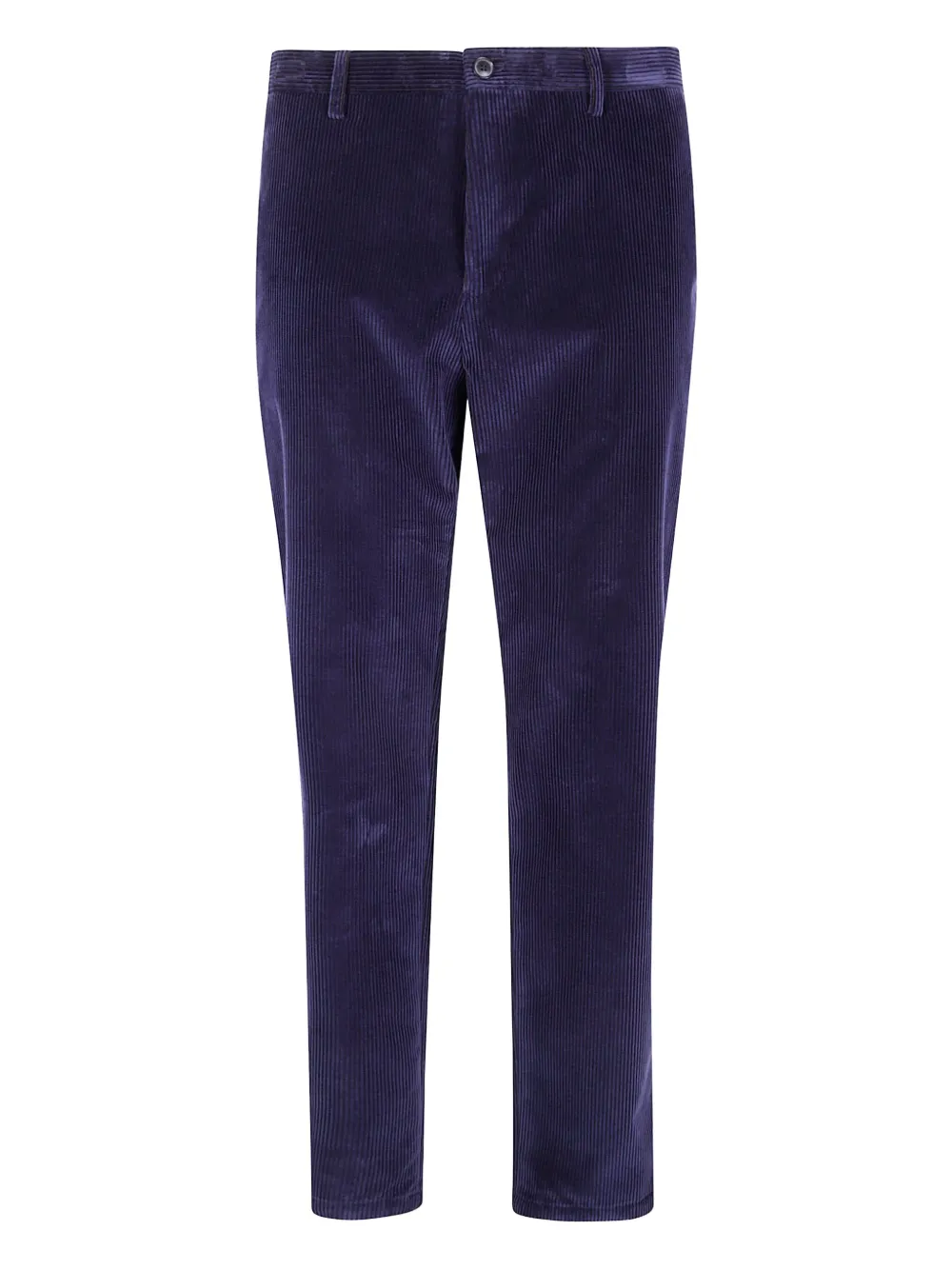 Paul Smith Belt Loop Casual Pants In Blue