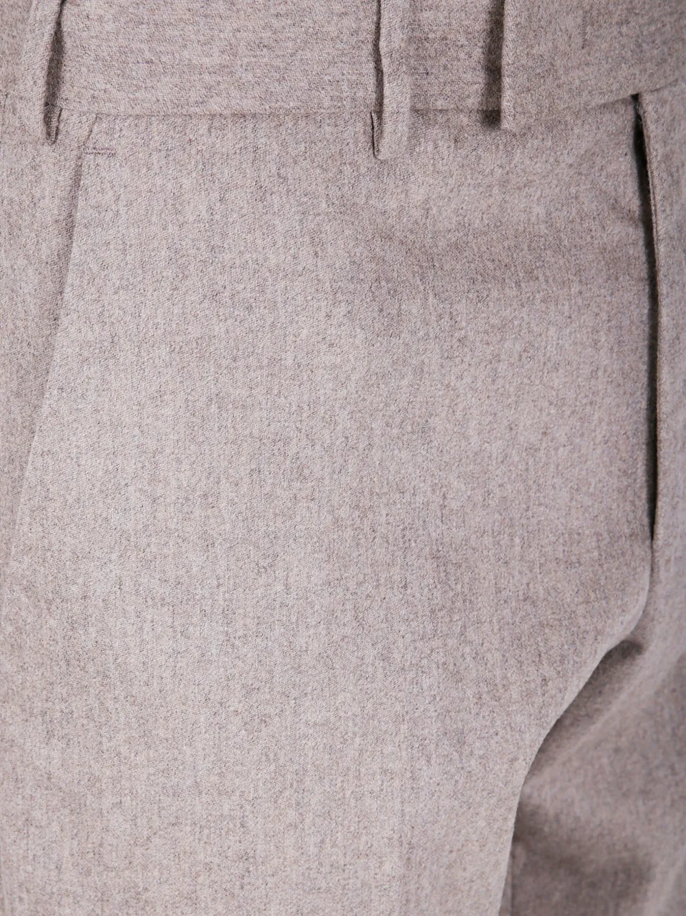 Pt Torino Pressed-crease Trousers In Neutral