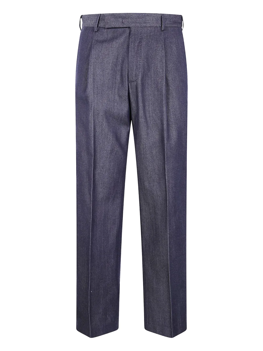 PT Torino pleat-detail trousers | Blue | Image 1