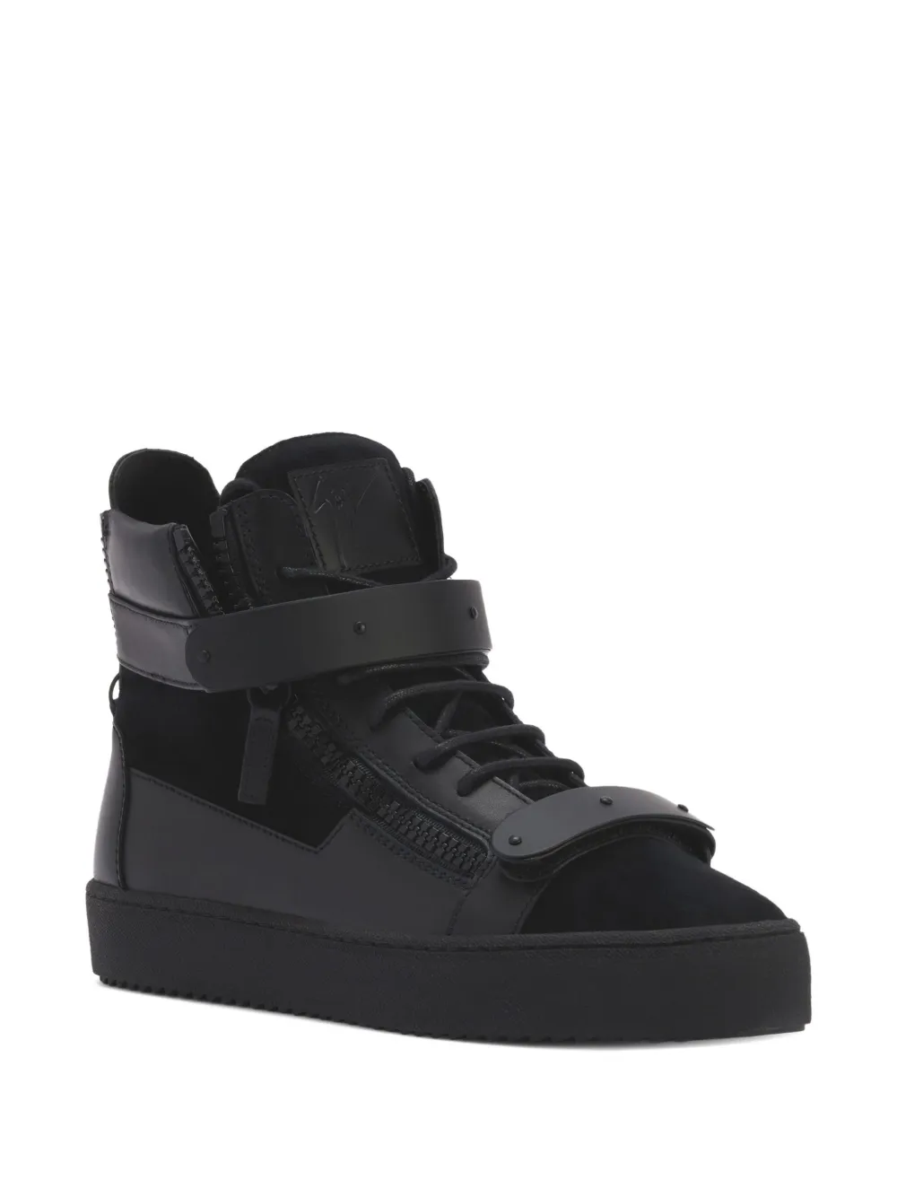 Giuseppe Zanotti zapatillas COBY MATT con cordones | Tenis altos | Image 2